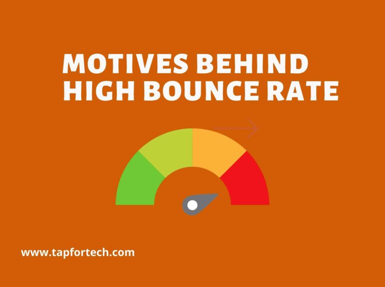 Motives Behind High Bounce Rate