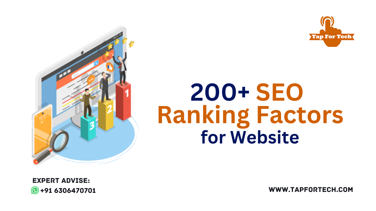Your Complete List of 200+ SEO Ranking Factors